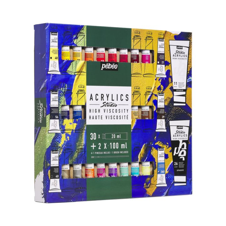 Pebeo Studio-Acrylfarben-Set – Detailansicht 4 | ARTMIE
