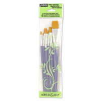 Pebeo Synthetik-Flachpinsel-Set | ARTMIE