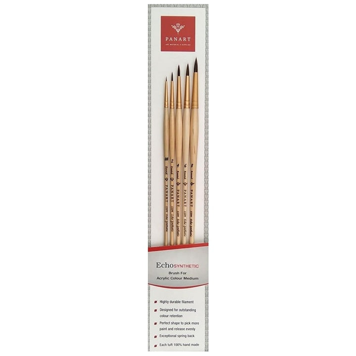 PanArt ES-01 Rundpinselset 5 Stück | ARTMIE