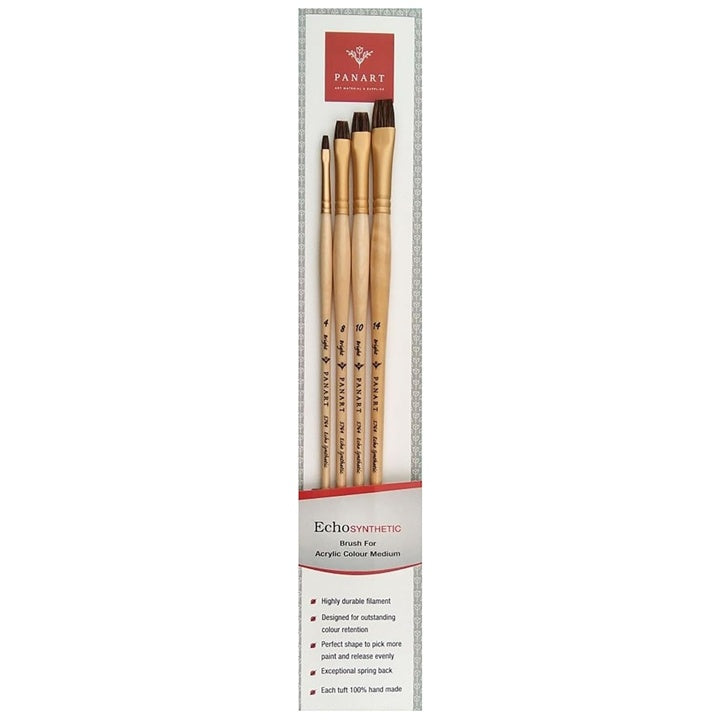 PanArt Bright ES-02 Flachpinselset | ARTMIE