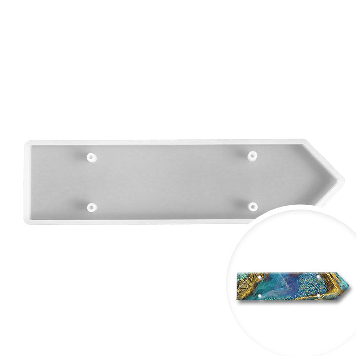 Silikonharzform Pentart 25,5 x 7 x 1,2 cm - Pfeil 1 St. | ARTMIE