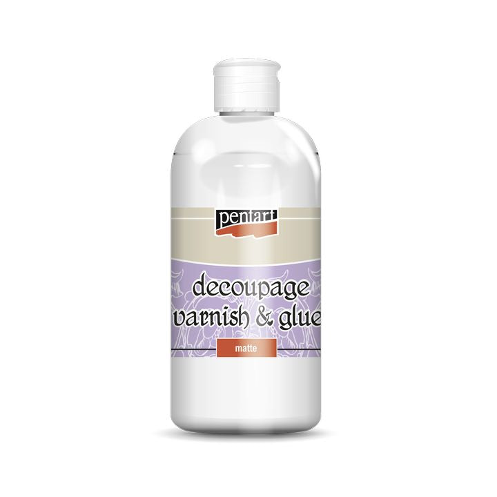 Pentart Mattlack und Decoupage-Kleber 500 ml | ARTMIE