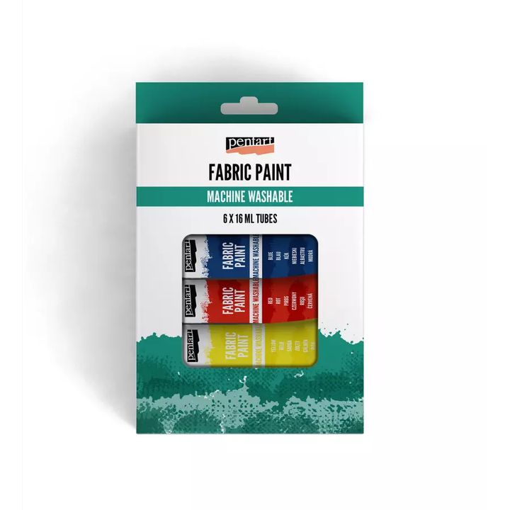 Pentart Textil-Farbset 6x16 ml | ARTMIE