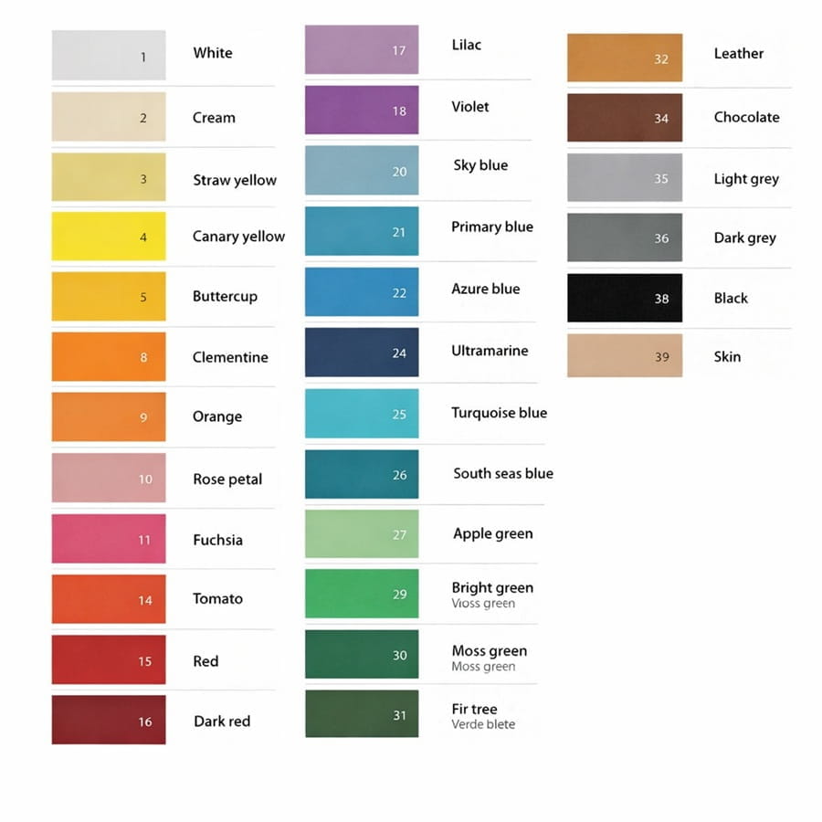 Buntpapier CANSON Iris Vivaldi A4 185 g - 50 Blatt
