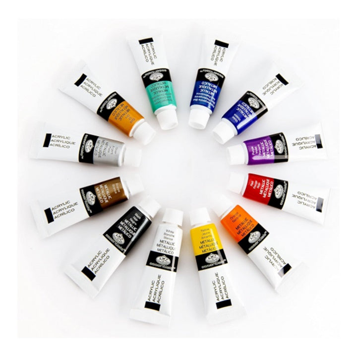 Royal &amp; Langnickel Metallic-Acrylfarben – Detailansicht 2 | ARTMIE