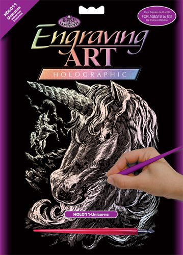 Kreativ-Gravur-Set - Einhorn-Thema | ARTMIE