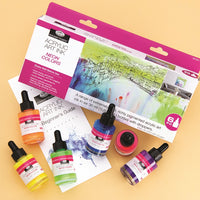 Royal &amp; Langnickel Acryltinten Neonfarben 6 x 30 ml – Detailansicht 6 | ARTMIE