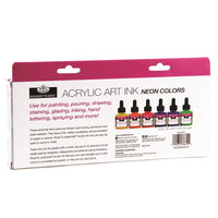Royal &amp; Langnickel Acryltinten Neonfarben 6 x 30 ml – Detailansicht 7 | ARTMIE