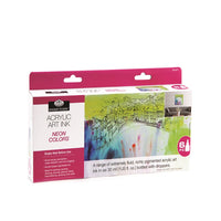 Royal &amp; Langnickel Acryltinten Neonfarben 6 x 30 ml | ARTMIE
