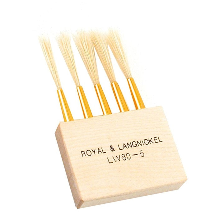 Fünfköpfige Spezialbürste Royal and Langnickel LW80-5 | ARTMIE