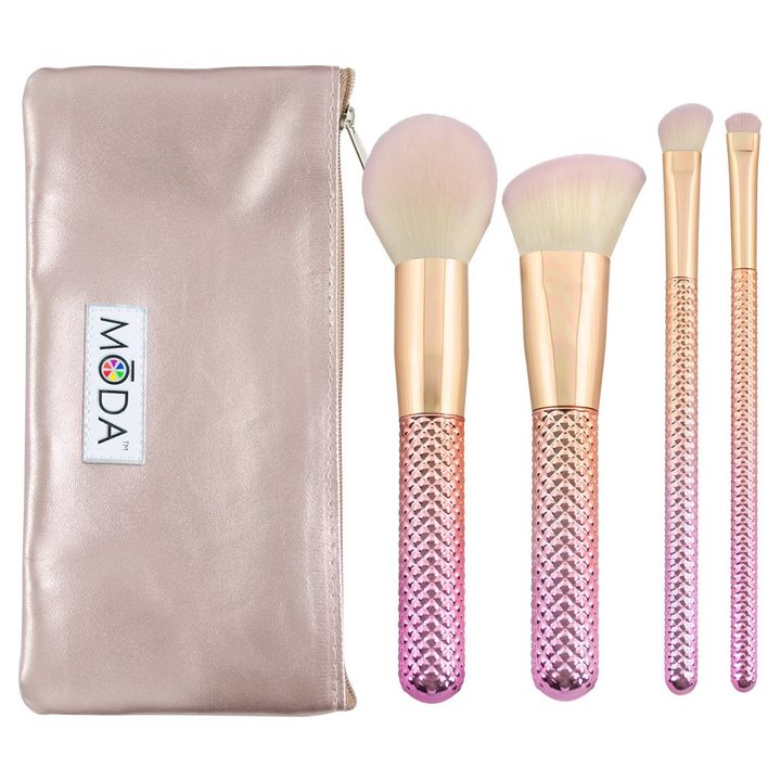 Komplettset Kosmetikpinsel-Set Rose 5tlg. | ARTMIE