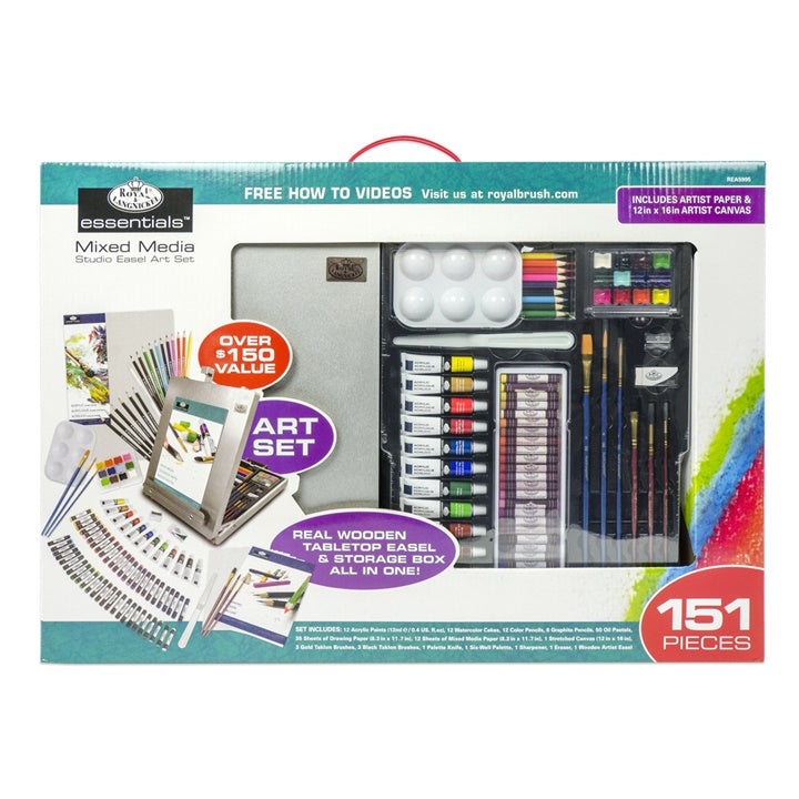 Royal &amp; Langnickel Mixed Media Art Set mit Staffelei | ARTMIE