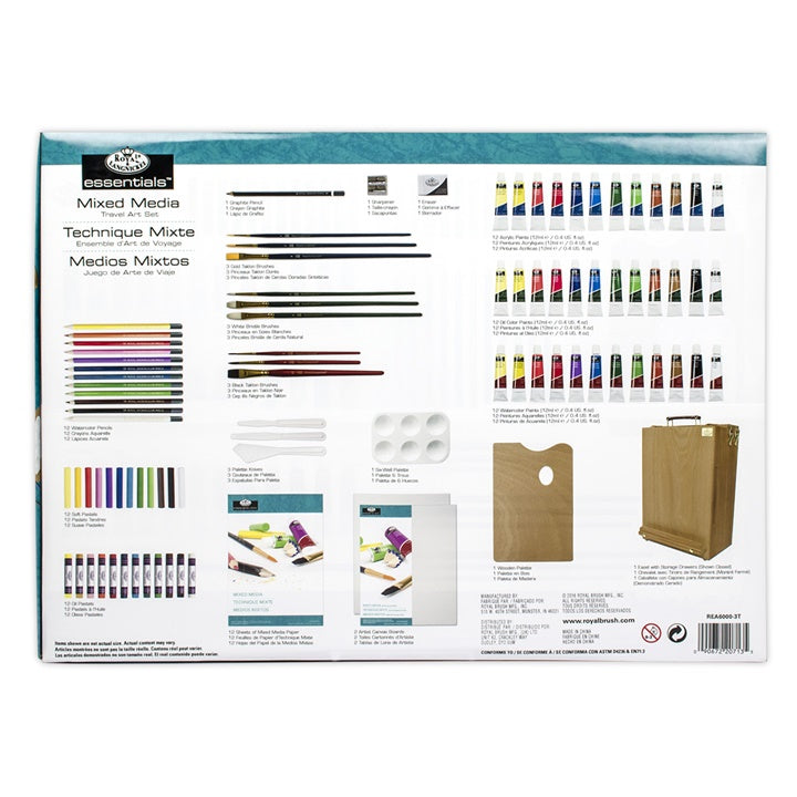 Royal &amp; Langnickel 104-teiliges Mixed Media Kunstset – Detailansicht 3 | ARTMIE