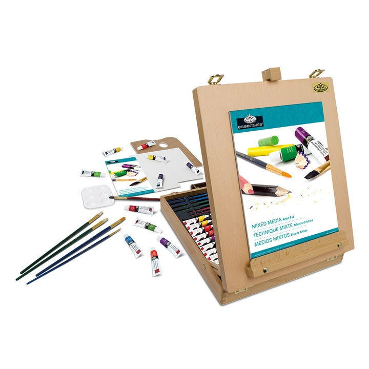 Mixed Media Art Set im Holzkoffer, 48 Teile – Detailansicht 2 | ARTMIE