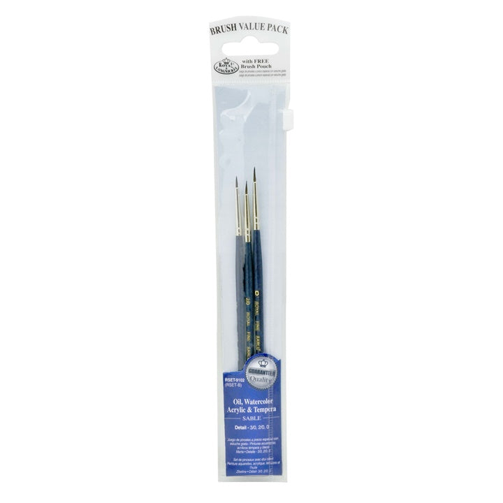 Royal and Langnickel Natural Detail Pinsel Set | ARTMIE