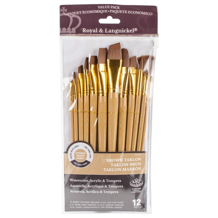 Royal &amp; Langnickel 12-teiliges Bürstenset | ARTMIE