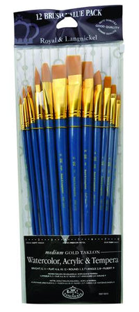 Royal &amp; Langnickel 12-teiliges Bürstenset | ARTMIE