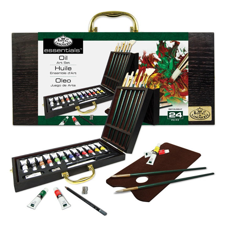 Ölfarben mit Zubehör im Koffer / 24er Set | ARTMIE