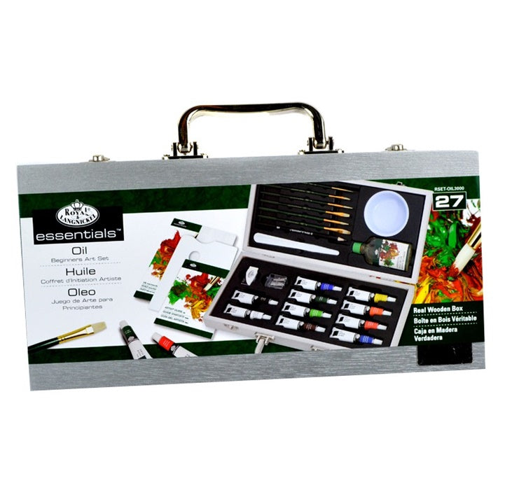 Deluxe-Holzkoffer Ölfarben-Set | ARTMIE