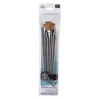 Royal and Langnickel Zen Serie 43 Flachpinsel Set | ARTMIE