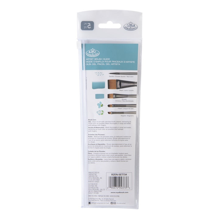 Royal and Langnickel Zen 73 Pinselset – Detailansicht 3 | ARTMIE