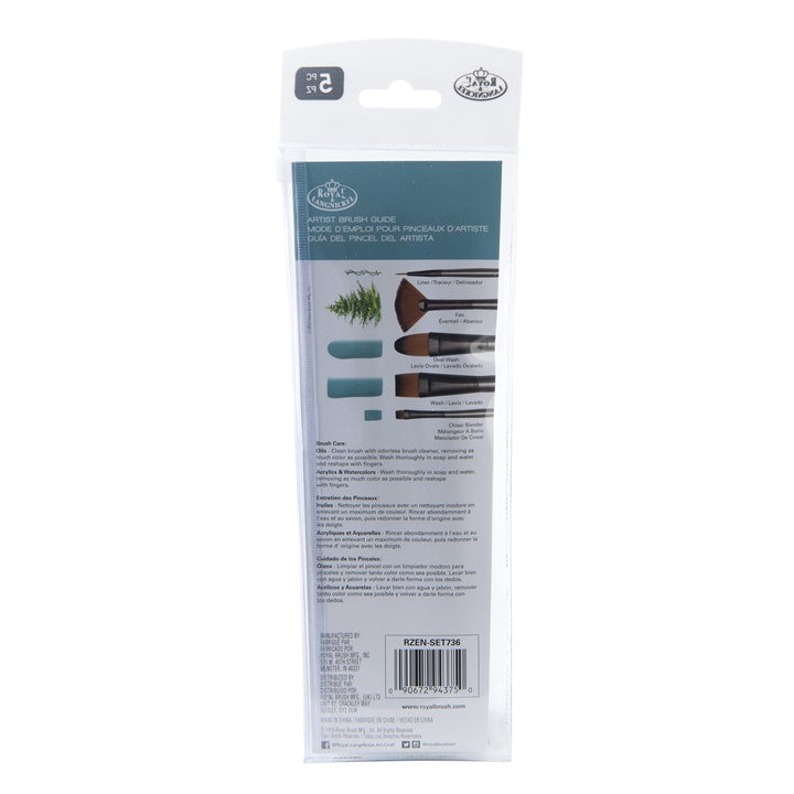 Royal and Langnickel Zen 73 Pinselset – Detailansicht 3 | ARTMIE