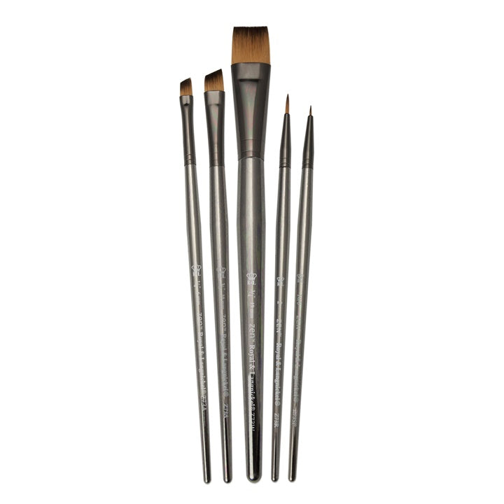 Royal and Langnickel Zen 73 Pinselset – Detailansicht 2 | ARTMIE