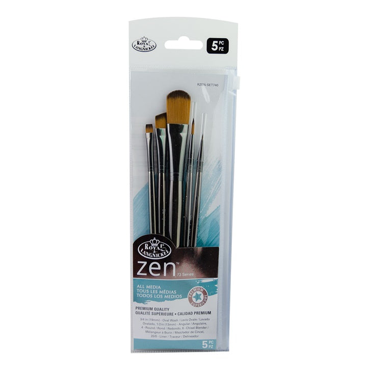 Royal and Langnickel Zen 73 Vielseitiges Pinselset | ARTMIE