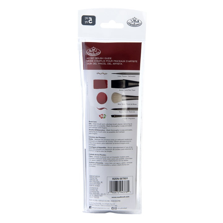 Royal and Langnickel Zen Serie 83 Pinselset – Detailansicht 3 | ARTMIE