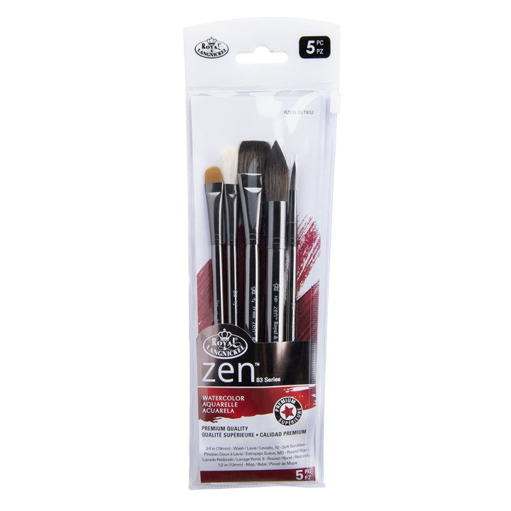 Royal and Langnickel Zen Serie 83 Vielseitiges Pinselset | ARTMIE