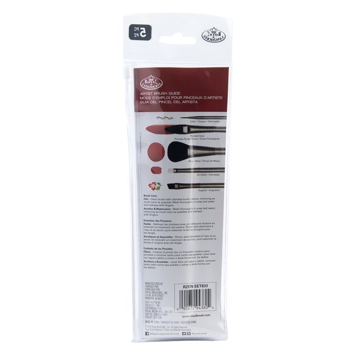 Royal and Langnickel Zen 83 Aquarellpinsel-Set – Detailansicht 3 | ARTMIE