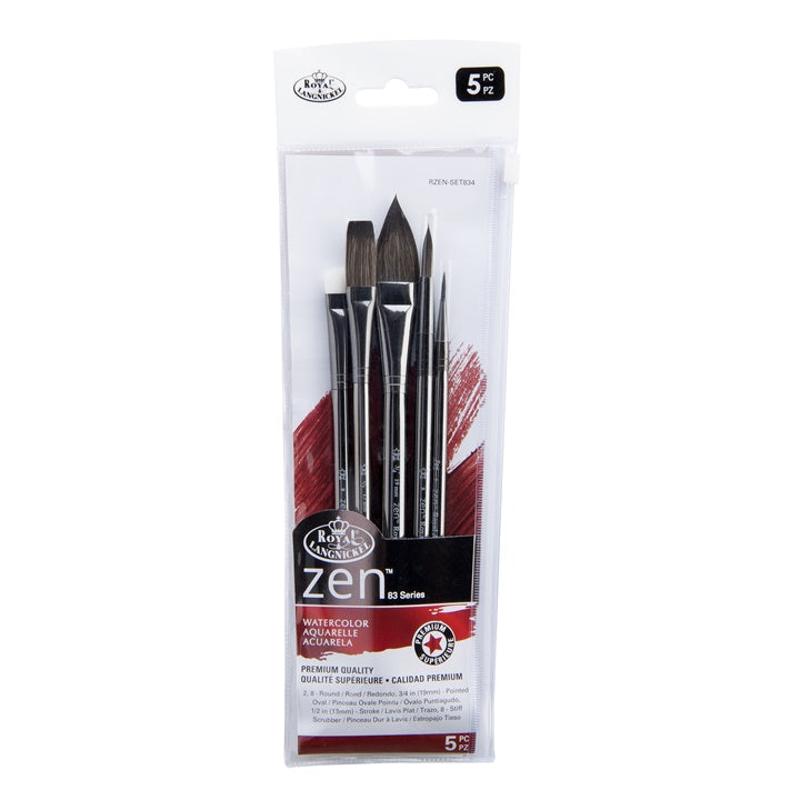 Royal and Langnickel Zen 83 Gemischtes Pinselset | ARTMIE
