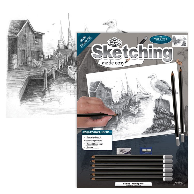 Royal &amp; Langnickel Skizzierset - Hafen | ARTMIE
