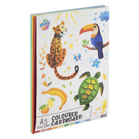 Moxy Farbige Pappe A5, 40 Blatt, 200 GSM | ARTMIE