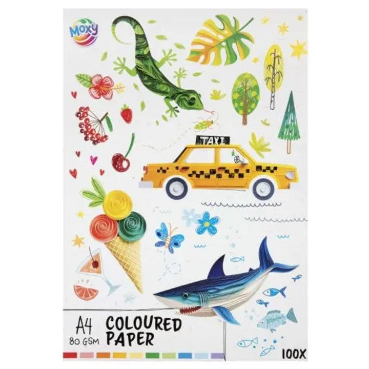 Farbiges Papier A4 - Set mit 70 Blatt | ARTMIE