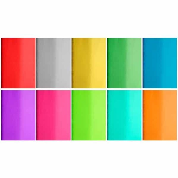 Spiegelkarton Pack A4 250 GSM - 10 Blätter, 10 Farben – Detailansicht 2 | ARTMIE
