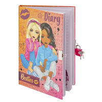BESTIES A5 Tagebuch mit Schloss 60 Blatt – Detailansicht 3 | ARTMIE