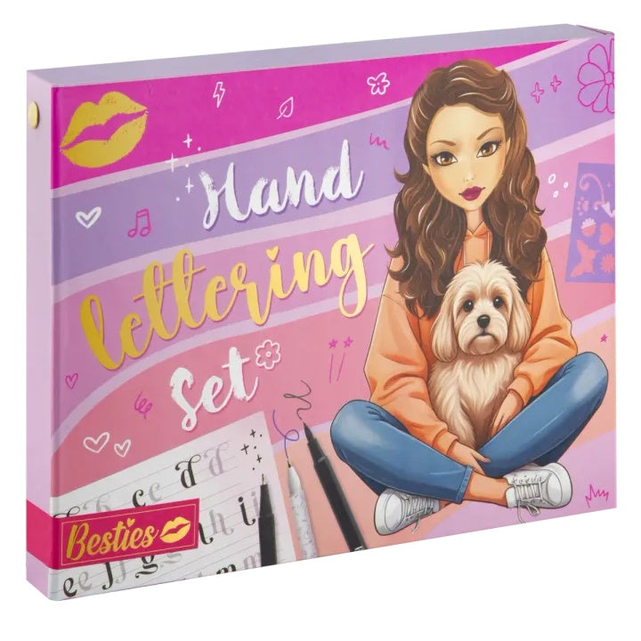 Besties Set für Handlettering inklusive Arbeitsheft, 32 Seiten | ARTMIE