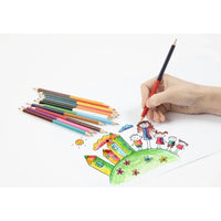 Doppelseitige Buntstifte 12x - 24 Farben – Detailansicht 3 | ARTMIE