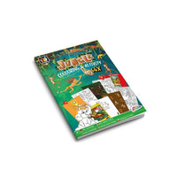 MOXY Dschungel Malbuch &amp; Activity Buch A4 64 Seiten | ARTMIE
