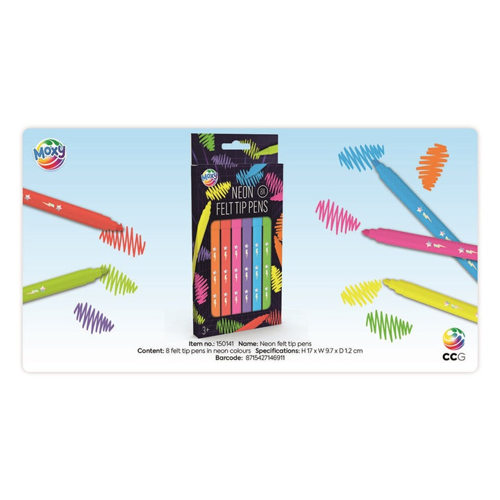 Neon Marker Set – Detailansicht 3 | ARTMIE