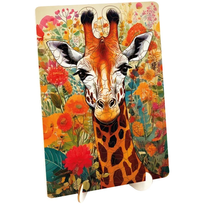 Holzpuzzle Giraffe 130 Teile – Detailansicht 3 | ARTMIE