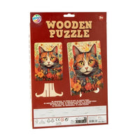 Holzpuzzle Katze mit einzigartigen Formen 130 Stück – Detailansicht 5 | ARTMIE