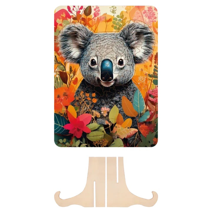Holzpuzzle Koala Einzigartige Formen 130 Stück MOXY – Detailansicht 4 | ARTMIE