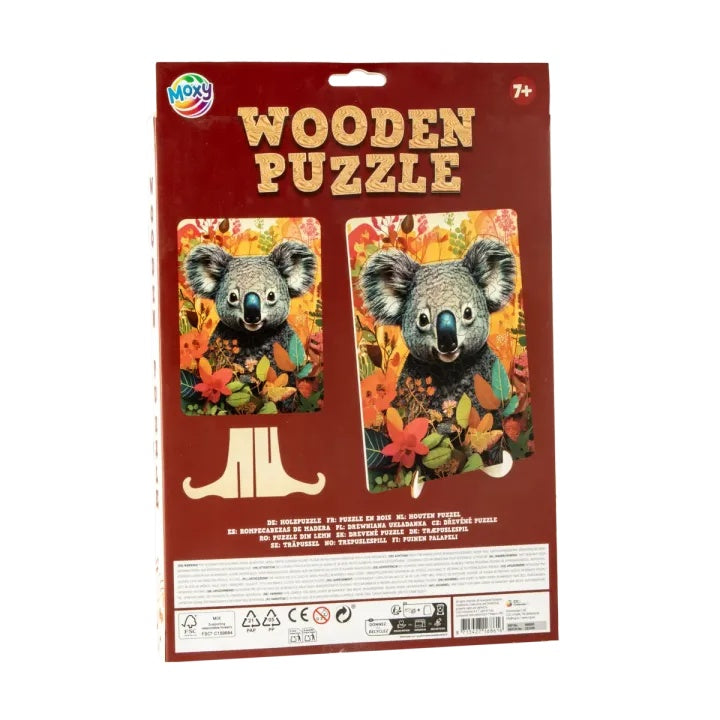 Holzpuzzle Koala Einzigartige Formen 130 Stück MOXY – Detailansicht 5 | ARTMIE