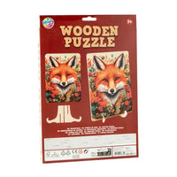 Holzpuzzle Fuchs - 130 Teile Einzigartige Formen von MOXY – Detailansicht 5 | ARTMIE