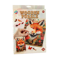 Holzpuzzle Fuchs - 130 Teile Einzigartige Formen von MOXY | ARTMIE