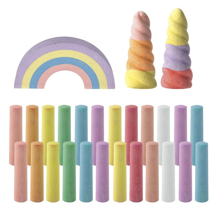 Regenbogen-Kreide-Set – Detailansicht 3 | ARTMIE