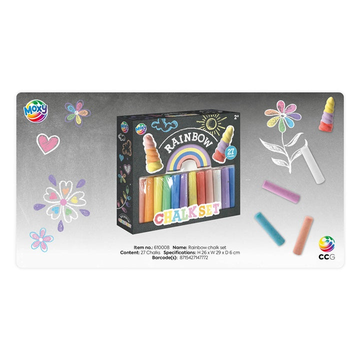 Regenbogen-Kreide-Set – Detailansicht 4 | ARTMIE