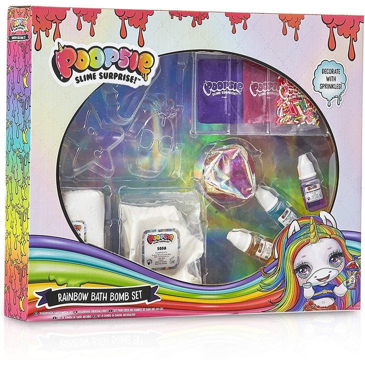 Poopsie Rainbow Set zur Herstellung glitzernder Badebomben | ARTMIE